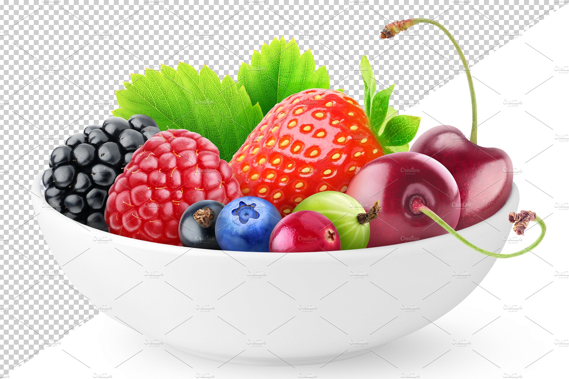 Pile of berries preview image.