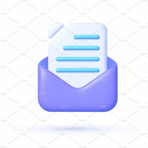 Email 3D Vector cover image.