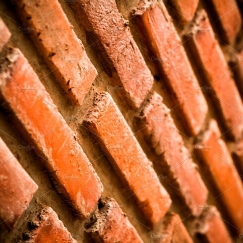 Texture of cement brick cover image.