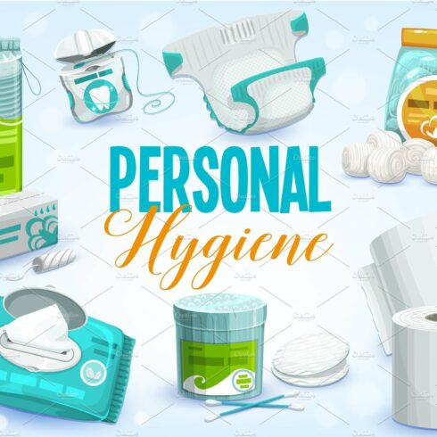 Personal care and hygiene products cover image.