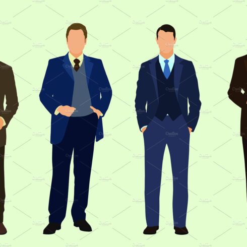 Stylish Well-dressed Businessmen cover image.
