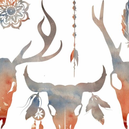 Boho Prairie Sunset Clipart Set – MasterBundles