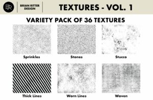 Textures Variety Pack - Vol. 1 – MasterBundles