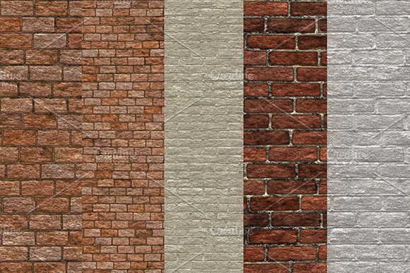 Brick wall textures cover image.