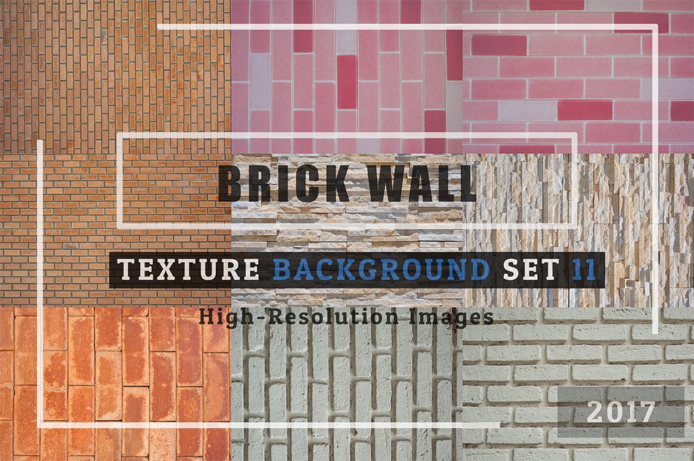 brick wall of 80 textures background set 11 481