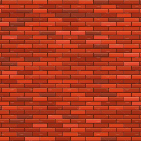 Old Red Brick Wall Seamless Pattern cover image.
