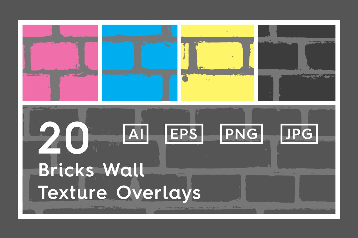 bricks wall texture overlays header creative market 947