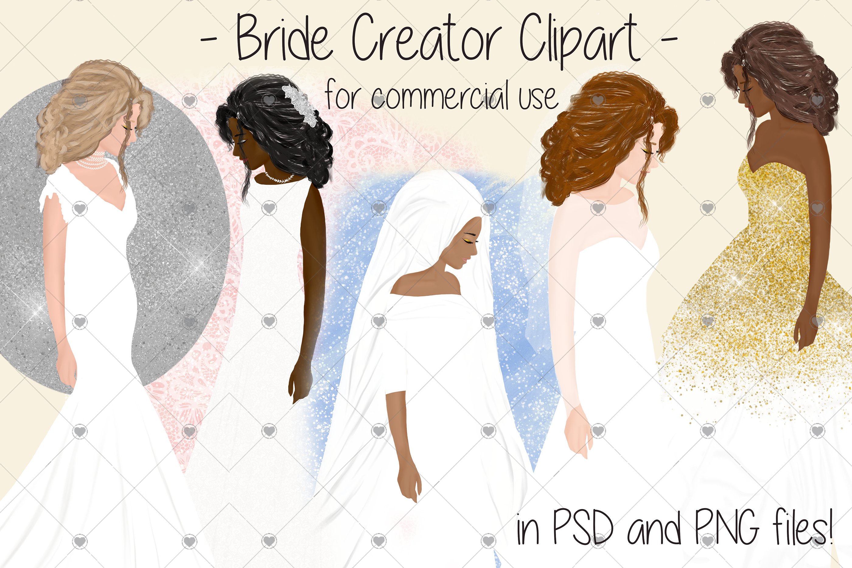 Wedding, Bride Creator, Bridesmaid, cover image.