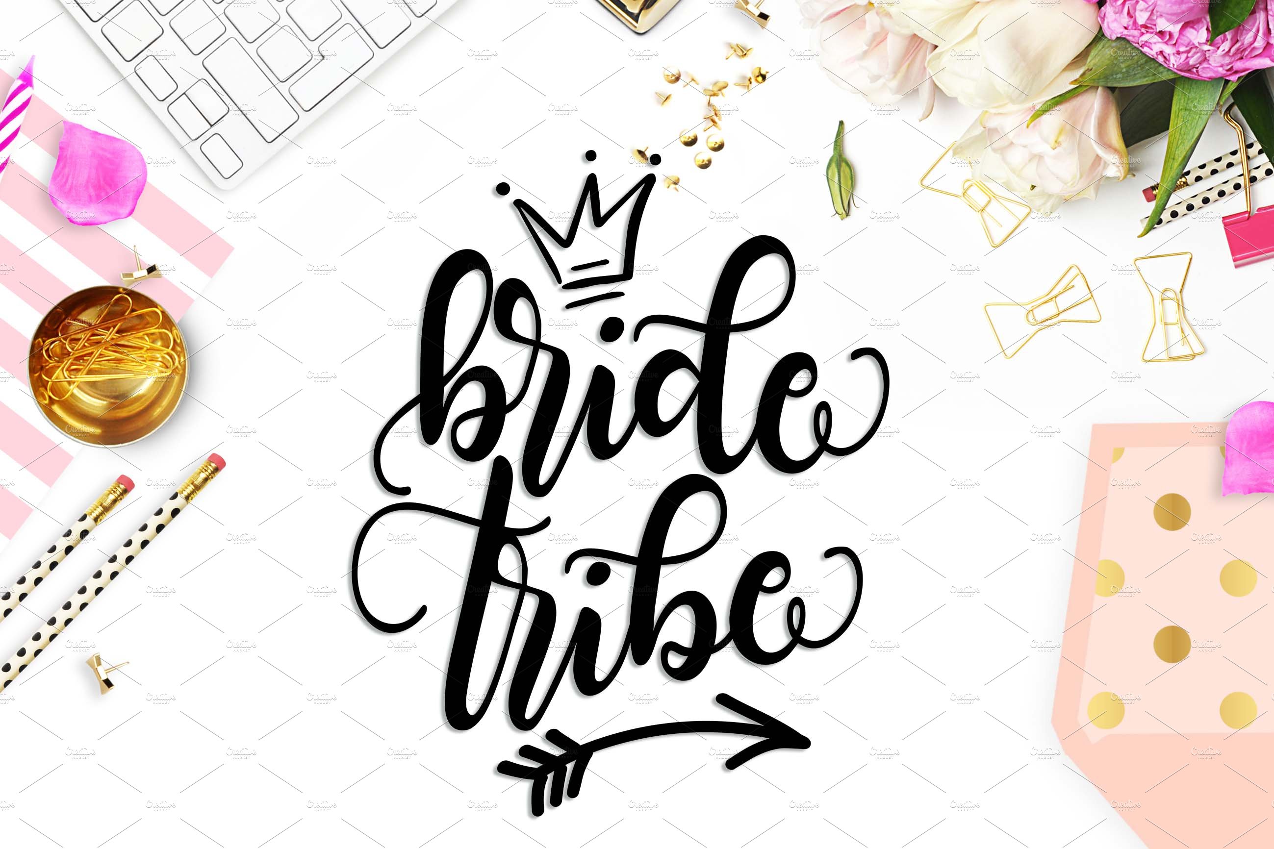 Bride tribe SVG DXF PNG EPS cover image.
