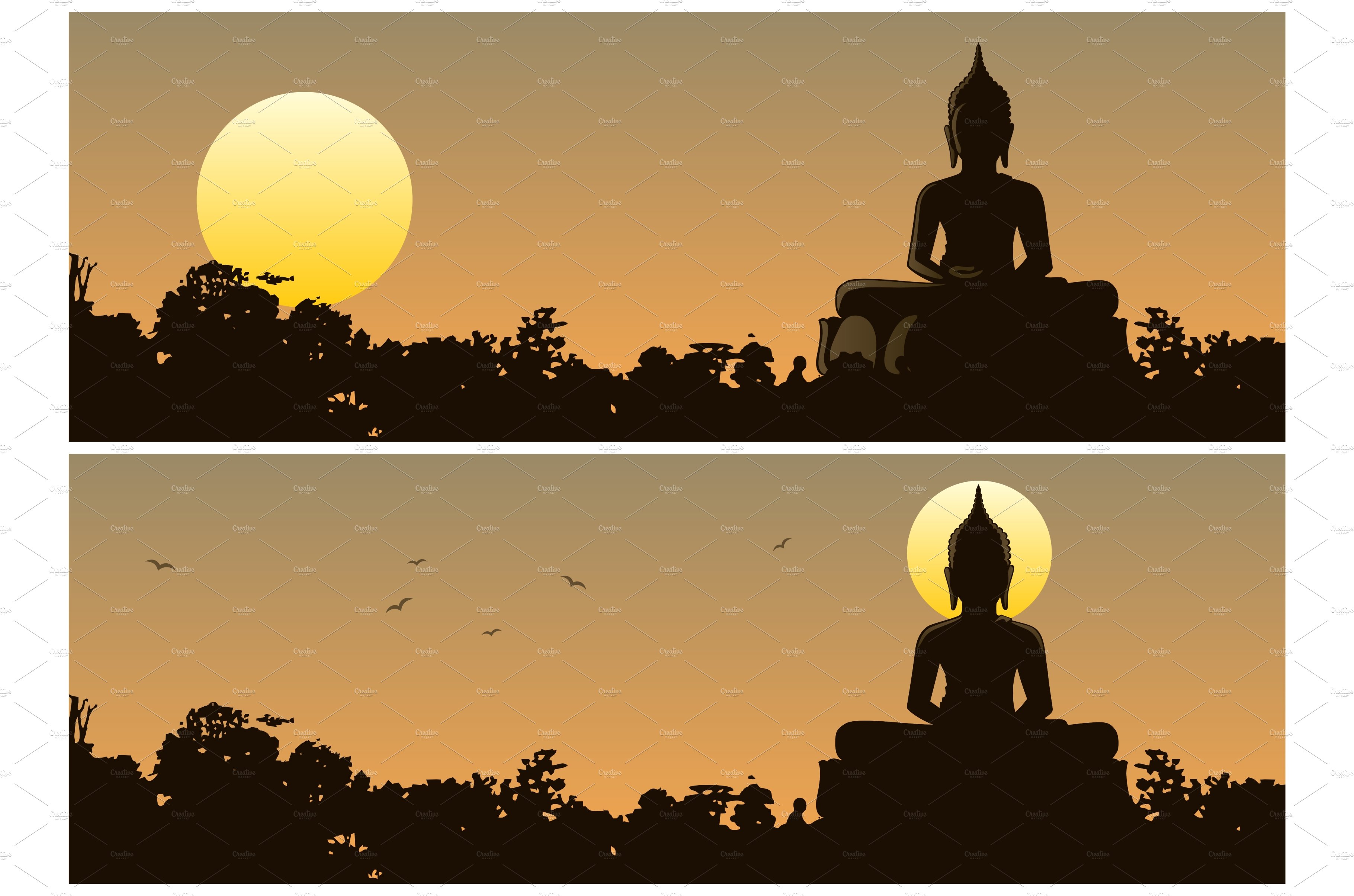 Buddha Sunset cover image.
