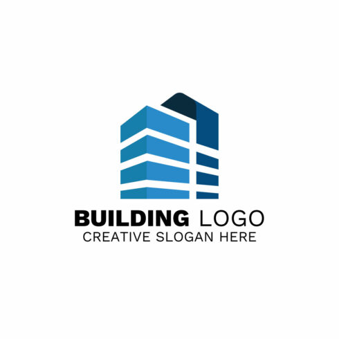 Modern and creative home, building, house, real estate logo cover image.