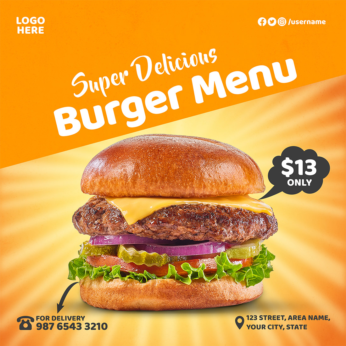 burger menu 689
