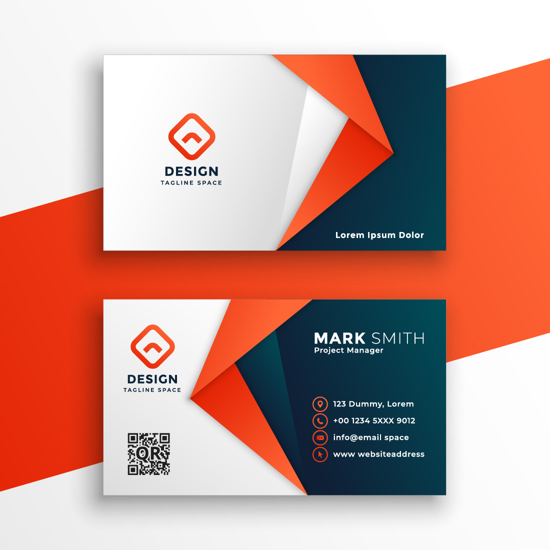 Business Card Double Sided cover image.