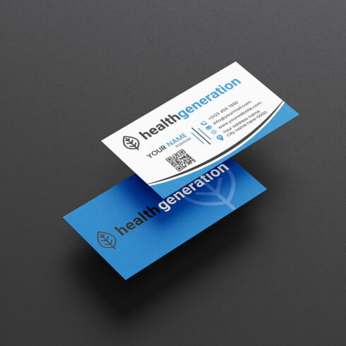 Minimalist Business Card Template Design cover image.