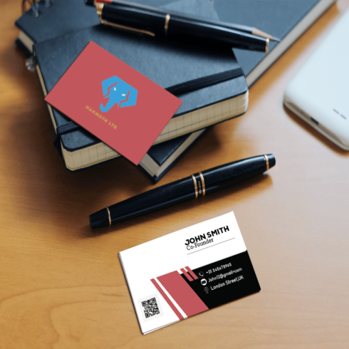 Business Card for Business Organization cover image.