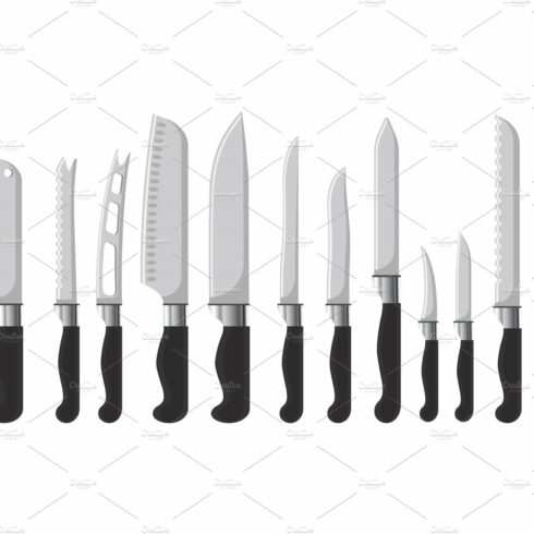 Kitchen Cutlery Sharp Knives cover image.