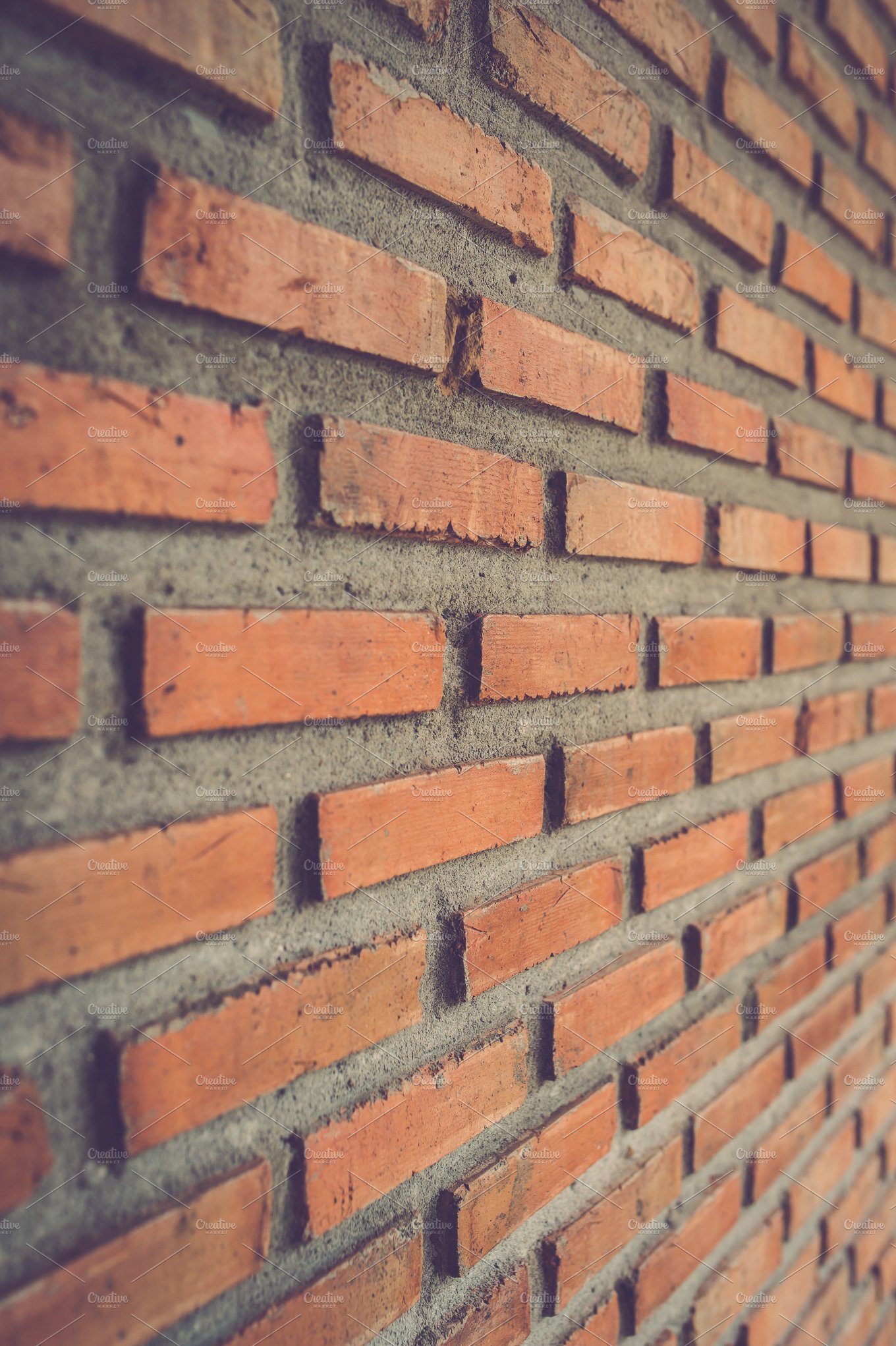 Brick wall background cover image.