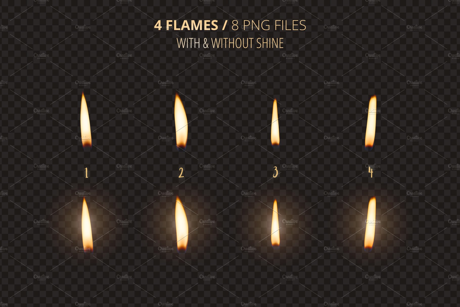candles 05 flames 300