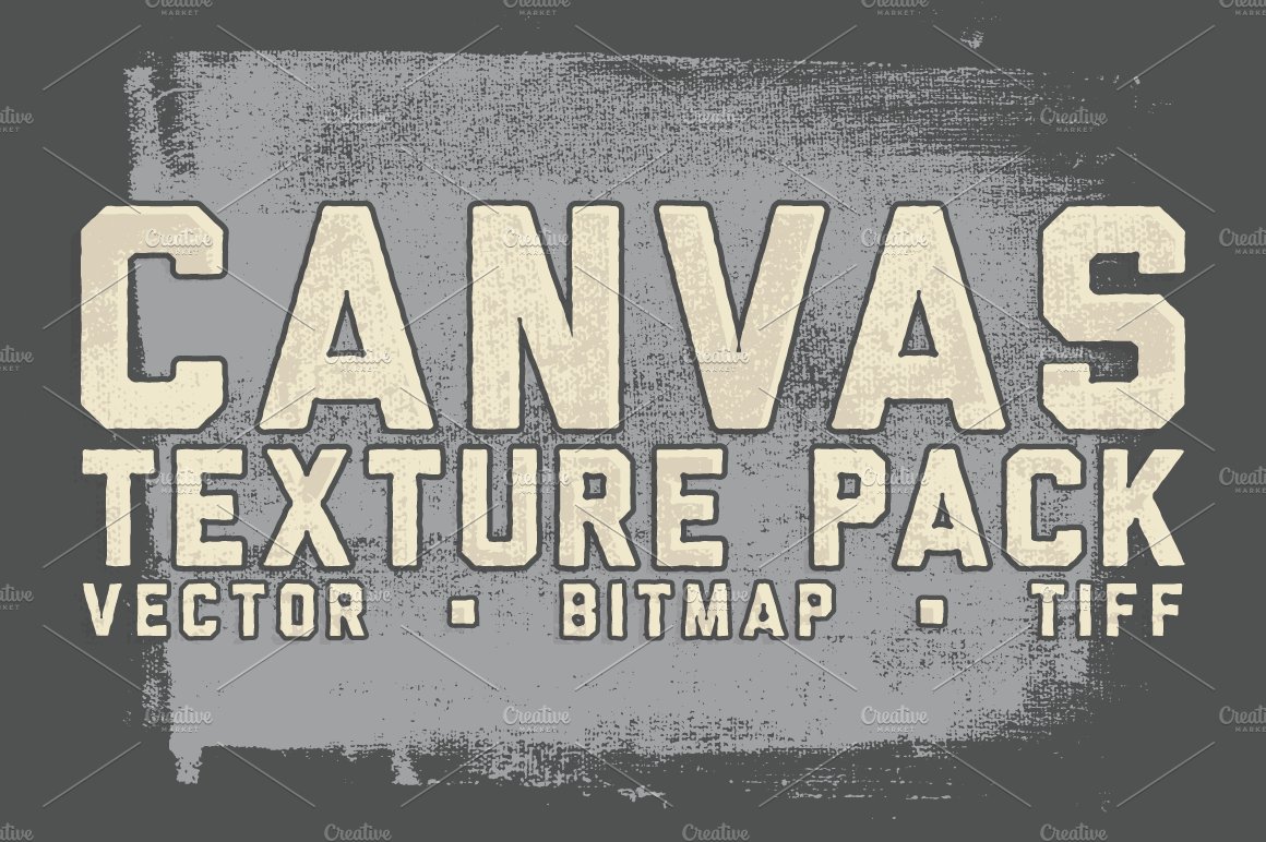 Canvas Texture Pack cover image.