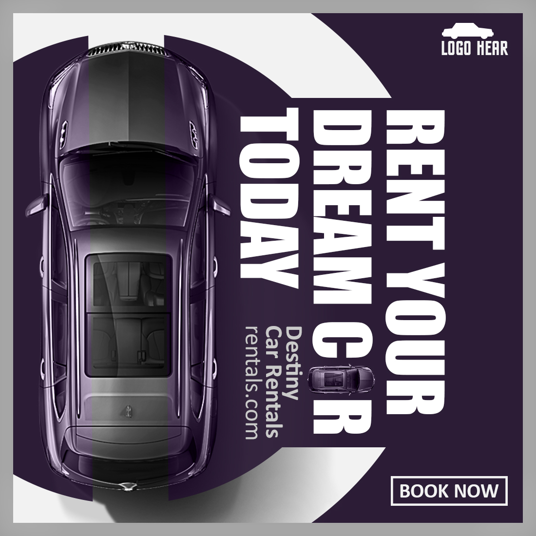 Rent Your Dream car Today preview image.