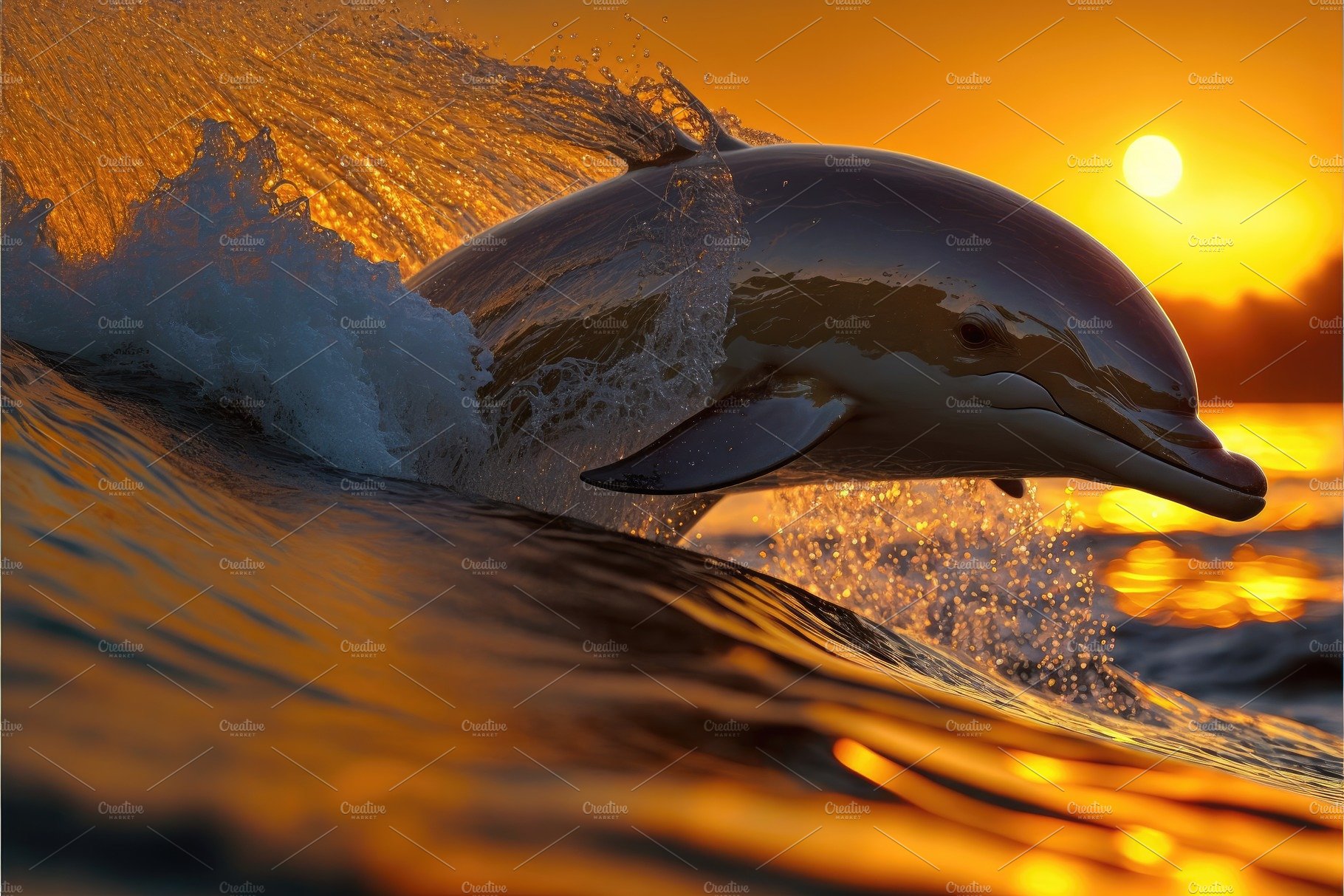 Sunset Dolphins - Hawkesbury Regional Gallery
