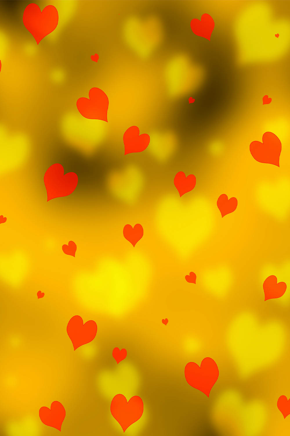 Valentine's day background pinterest preview image.