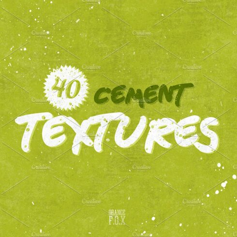 40 Cement Textures cover image.