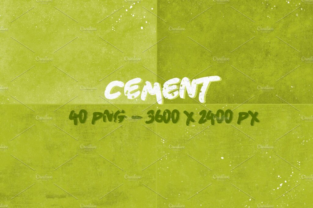40 Cement Textures – MasterBundles