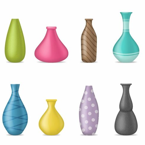Realistic 3d Detailed Ceramic Vase cover image.