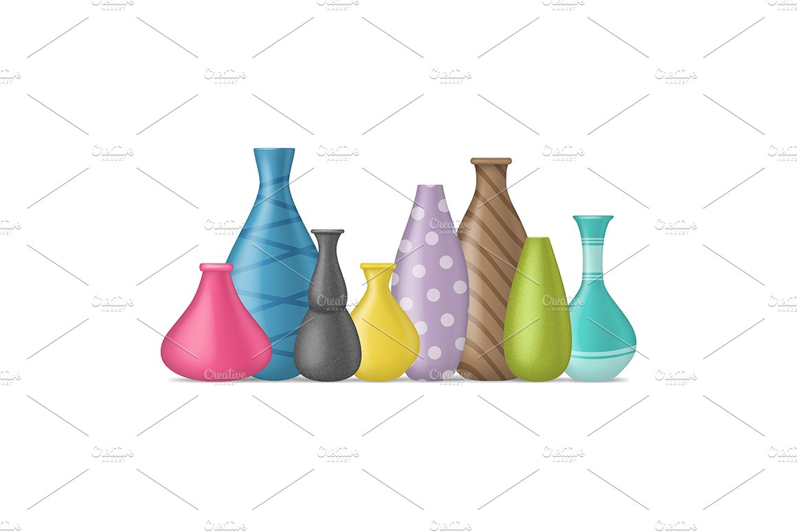ceramic vase collection 05 similarcm 203