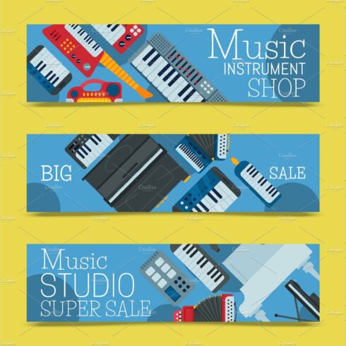 Music keyboard instrument playing cover image.