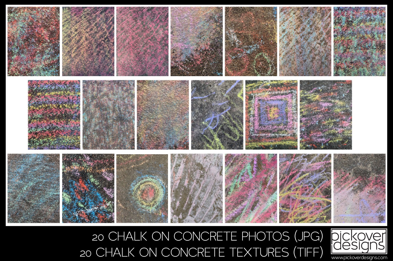 60 CHALK ON CONCRETE PHOTOS preview image.