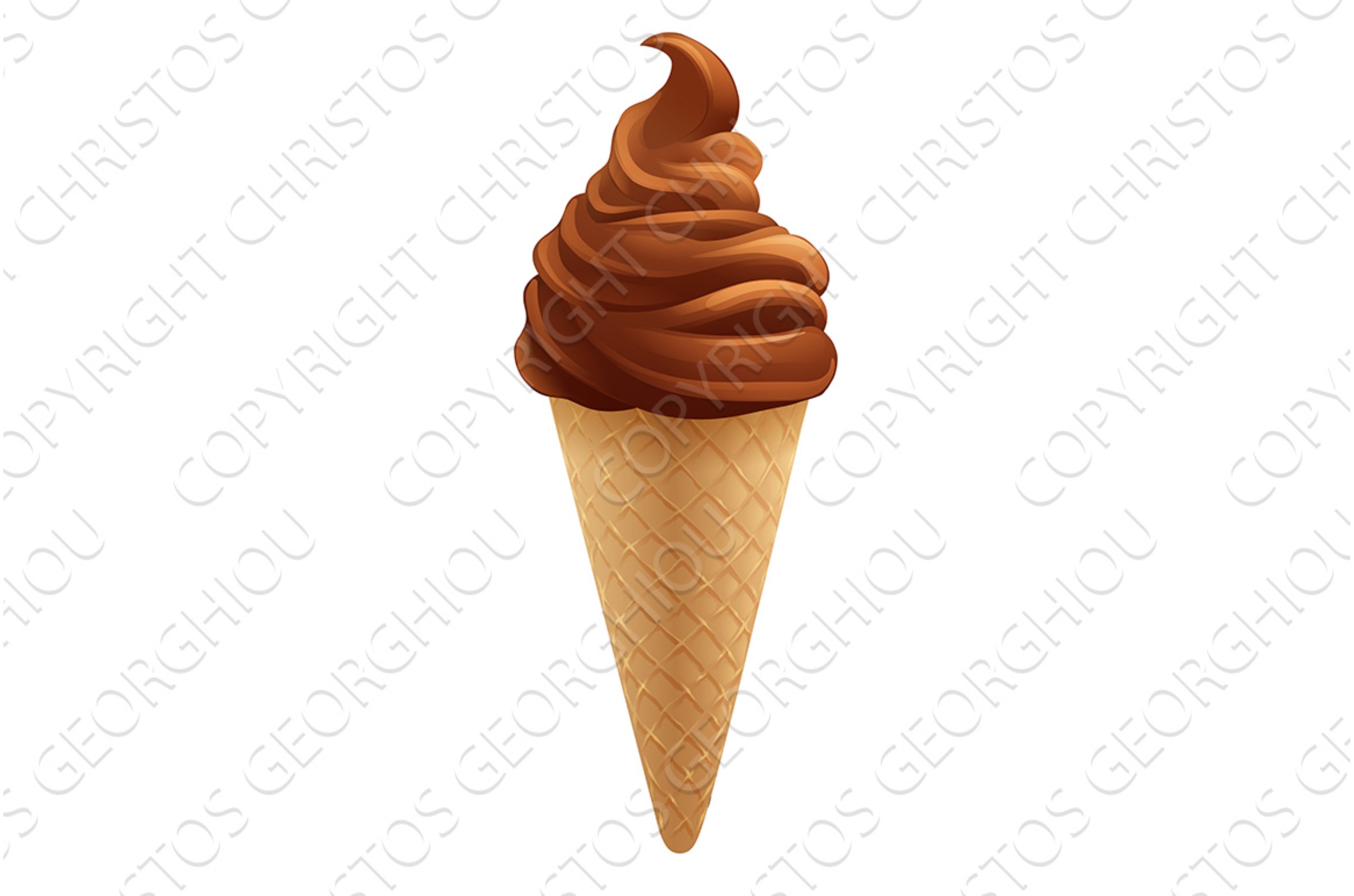 Ice Cream Chocolate Frozen Yogurt cover image.