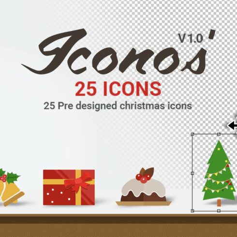 Iconos' (Christmas Icons) cover image.