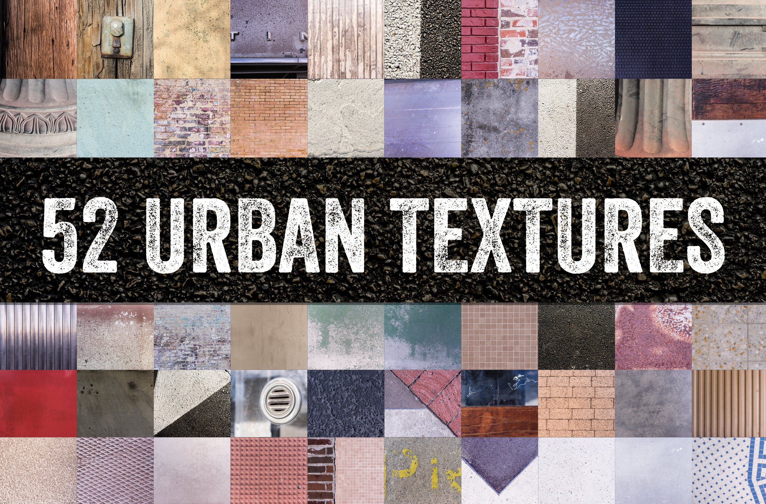 52 Urban Street Textures cover image.