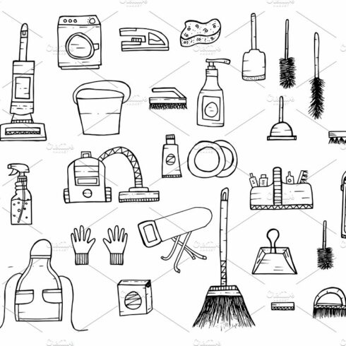 Cleaning Tools. Cleaning service. cover image.