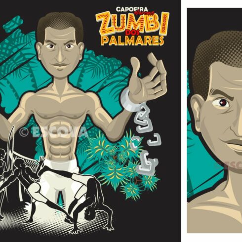 Capoeira Heroes Zumbi Dos Palmares cover image.