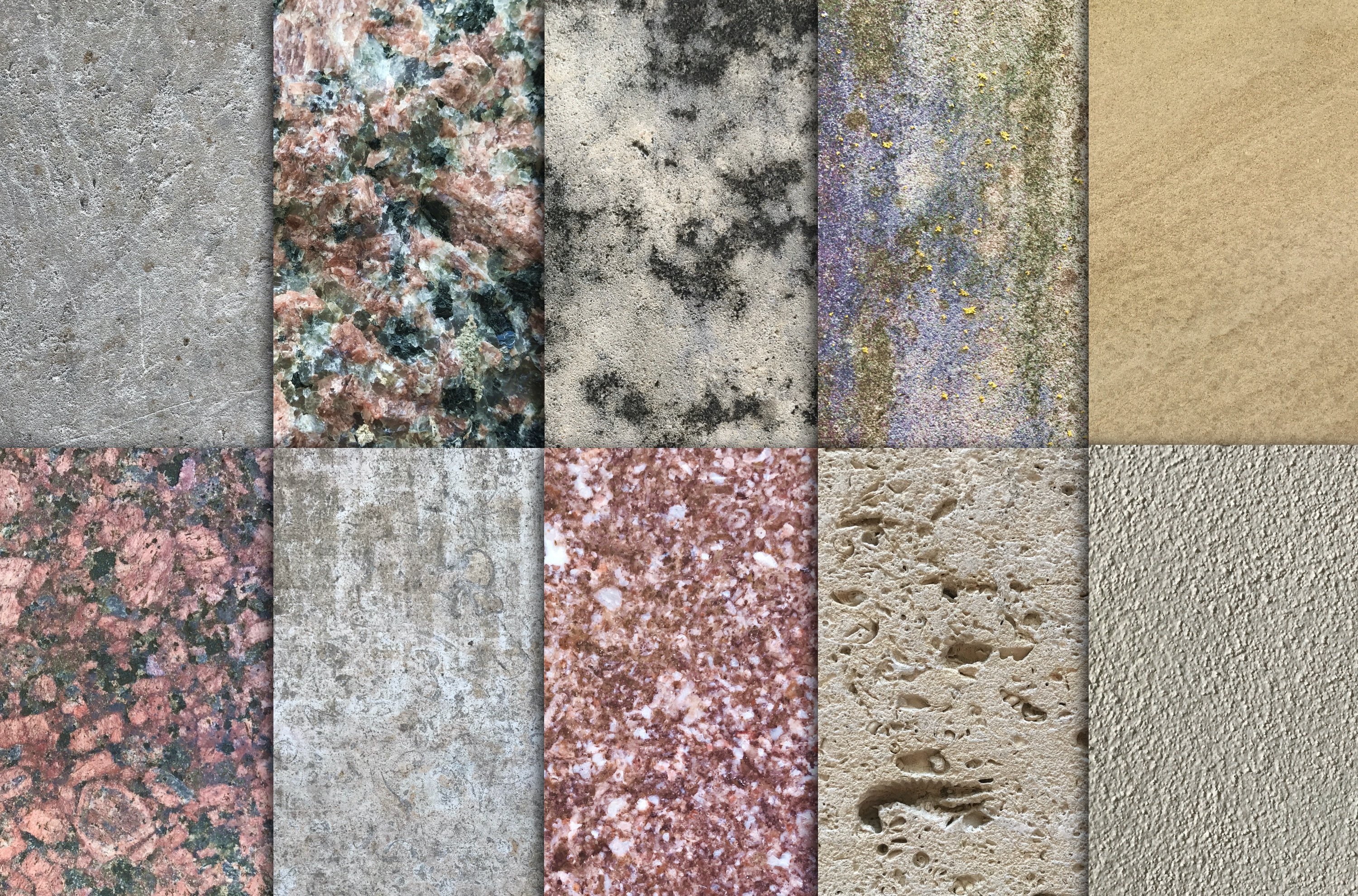 Stone textures preview image.