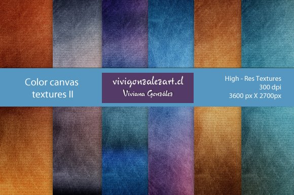 Color canvas textures II cover image.