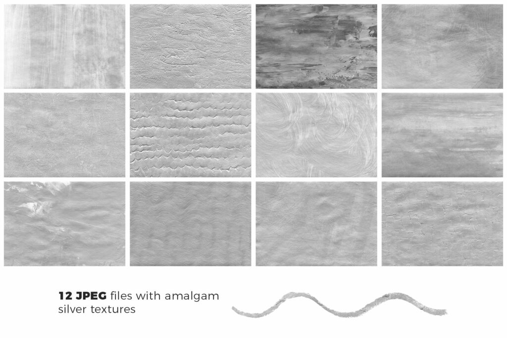 Silver foil texture&paint background – MasterBundles