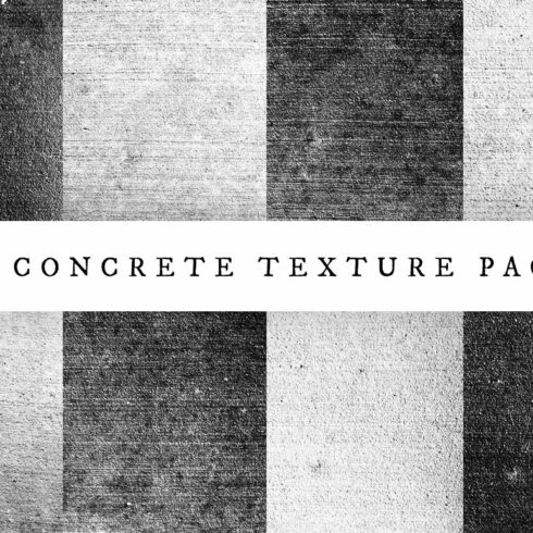 8 Concrete Texture Pack cover image.