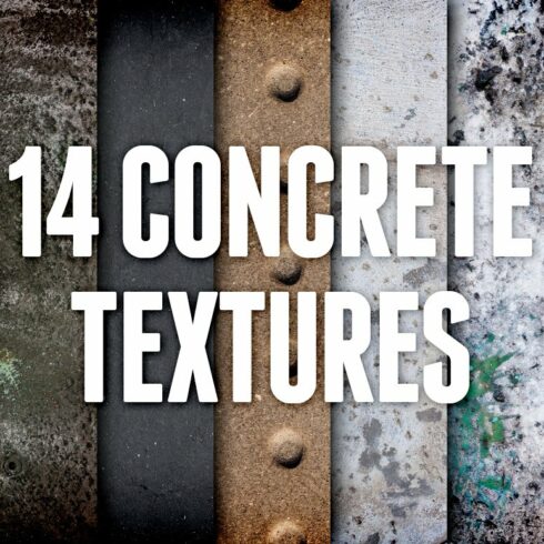 Concrete and Cement Textures Pack 2 cover image.