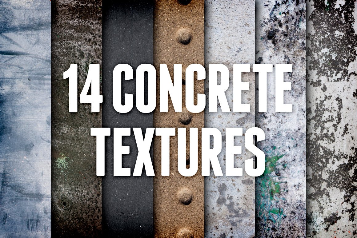 Concrete and Cement Textures Pack 2 cover image.