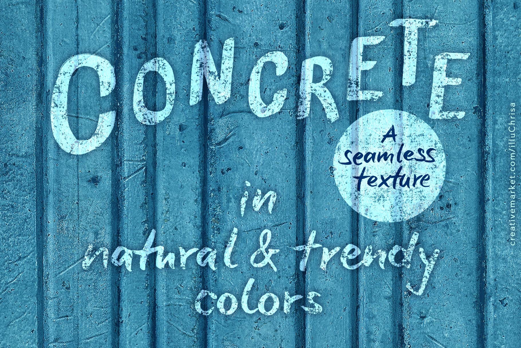 Concrete – a seamless texture cover image.