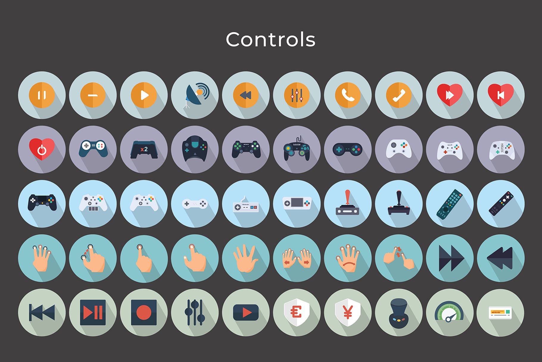 control vector icons 5 766