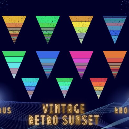 40 Rhombus Retro Sunset cover image.