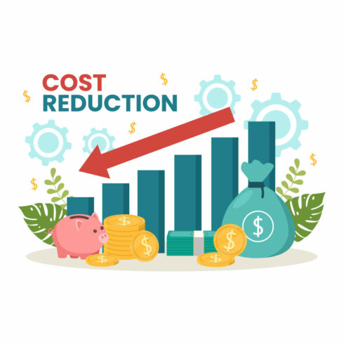 12 Cost Reduction Business Illustration cover image.