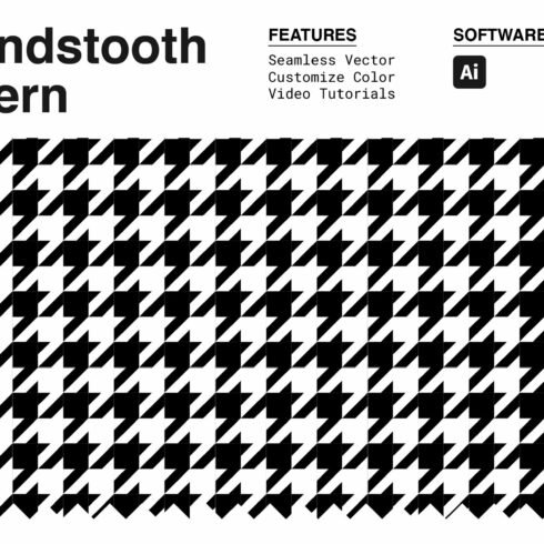 Houndstooth Pattern cover image.