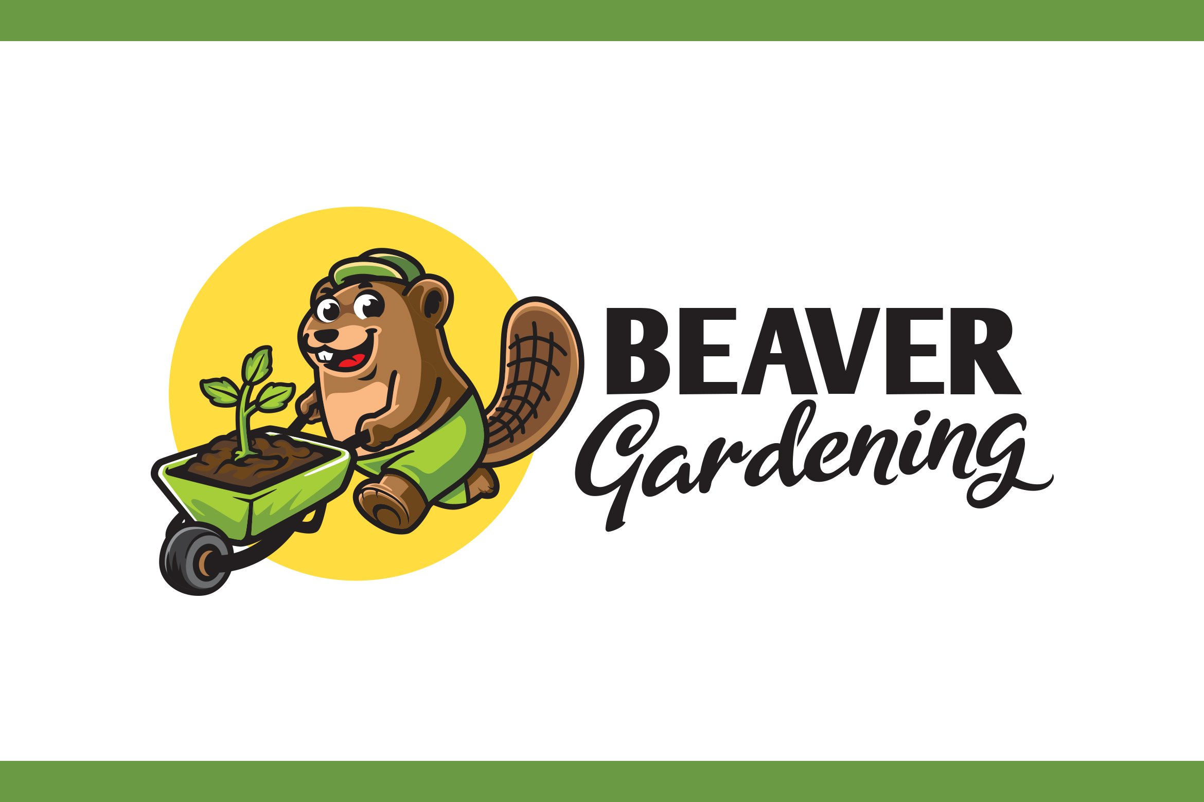 Beaver Gardening Logo cover image.