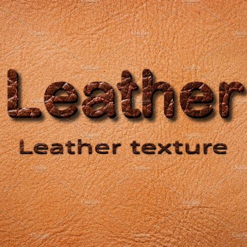 Set of leather textures cover image.